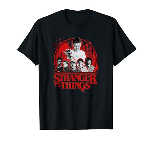 Top regalos para frikis y geeks Stranger Things 4 Group Shot Growing Up Camiseta