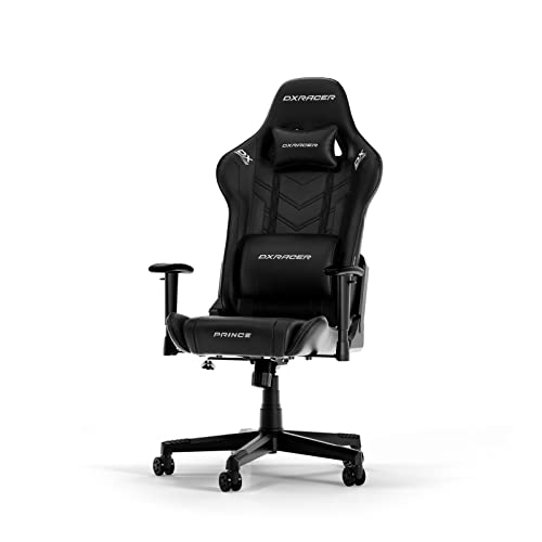 Top regalos para frikis y geeks DXRacer PRINCE L Negro PVC Cuero La Silla de Gaming