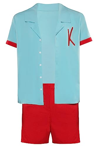 Top regalos para frikis y geeks MOYGOR Babi Cosplay Kostüm 2er-Set Ken Kleidung Outfits Herren Jugen Halloween Karneval Merch