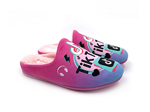 Top regalos para frikis y geeks Garzón N4725.246 ZAPATILLA DE CASA CHANCLA TIKTOK FUCSIA NIÑAS talla: 29