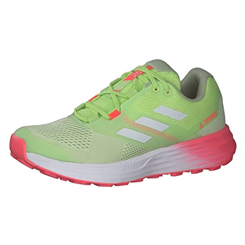 Top regalos para frikis y geeks adidas Terrex Two Flow W, Zapatillas Mujer, Amarillo (Almost Lime/Crystal White/Turbo), 39 1/3 EU