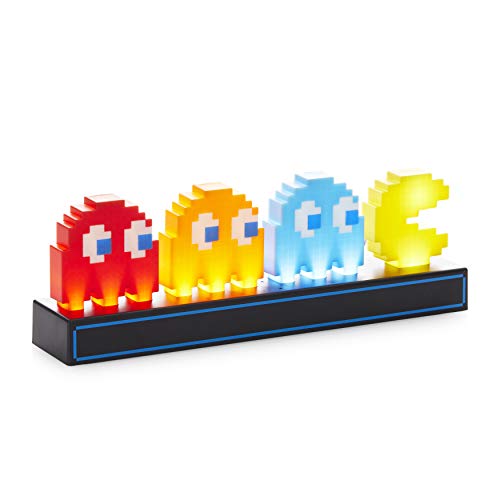 Top regalos para frikis y geeks Paladone Lámpara de Pac Man y Ghosts, Plástico, Multicolor