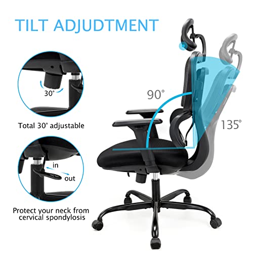 Reviews de KERDOM Silla de oficina ergonómica de escritorio DE Kerdom