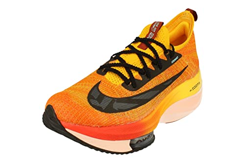Nike Air Zoom Alphafly Next% Fk Do2407 - Zapatillas deportivas para correr para hombre, Amarillo Negro Magma Naranja 728, 42 EU regalos originales para geeks