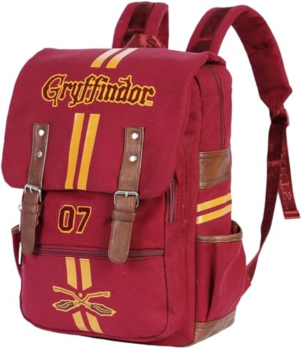 Top regalos para frikis y geeks Harry Potter Lion-Mochila Oxford, Rojo, 29 x 40 cm, Capacidad 16 L