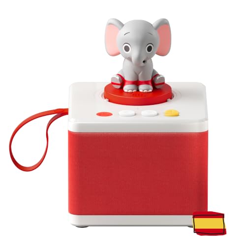 Top regalos para frikis y geeks FABA - Cuentacuentos para Niñas y Niños, Altavoz con el Personaje Sonoro ELE el Elefante, Juego Educativo, Contenido EN ESPAÑOL Apto Desde 0 años