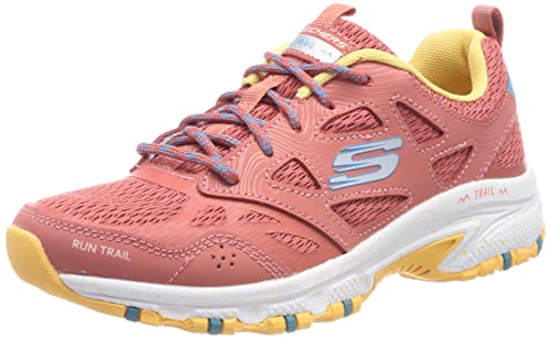 Top regalos para frikis y geeks Skechers 149821, Zapatillas Mujer, Malla de Cuero óxido con Ribete Amarillo, 38 EU
