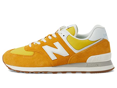 Top regalos para frikis y geeks New Balance Sneakers 574, Zapatillas Hombre, Yellow, 42 EU