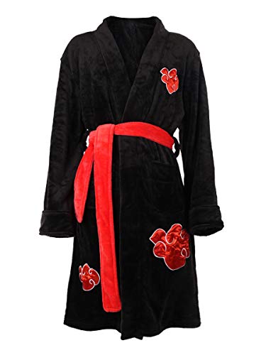 Top regalos para frikis y geeks CoolChange Akatsuki Albornoz cómodo con Nubes Cosidas | Talla: L