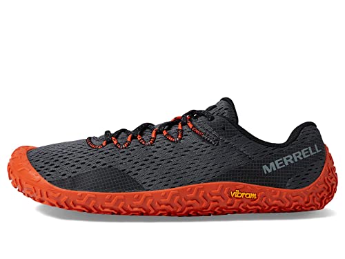 Top regalos para frikis y geeks Merrell Vapor Glove 6-Granite/Tangerine, Zapatillas Hombre, 42 EU