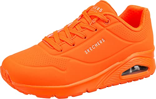 Top regalos para frikis y geeks Skechers Uno Night Shades, Zapatillas Mujer, Naranja, 39.5 EU