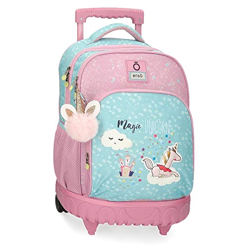 Top regalos para frikis y geeks Enso Magic Unicorn Mochila Compact 2 Ruedas Multicolor 33x44x21 cms Poliéster 30,49L