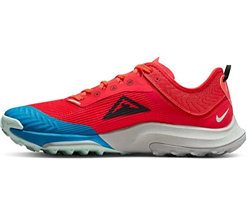 Top regalos para frikis y geeks NIKE - Air Zoom Terra Kiger 8 - DH0649600 - El Color: Blanco-Rojos-Azul - Talla: 42.5 EU