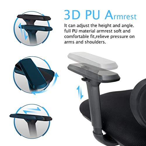 Precios en oferta para comprar KERDOM Silla de oficina ergonómica de escritorio en promoción