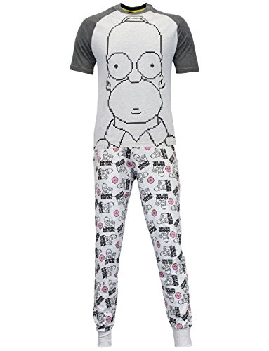 The Simpsons Pijama para Hombre Los Simpsons X Large ofertas y reviews regalos para frikis y geeks