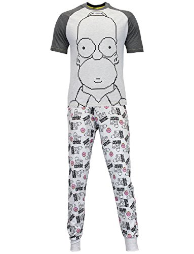 Top regalos para frikis y geeks The Simpsons Pijama para Hombre Los Simpsons X Large