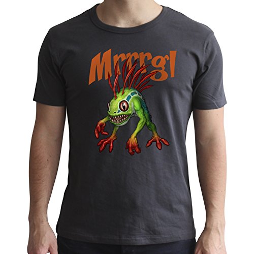Cupón descuento en regalos para frikis y geeks ABYstyle - World of Warcraft - Camiseta - Murloc - Hombre - Gris Oscuro (XS)