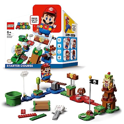 LEGO 71360 Super Mario Pack Inicial: Aventuras con Mario Bros, Set con Figuras Interactivas, Juguete para Construir, Idea de Regalo Coleccionable para Niños y Niñas a Partir de 6 Años ofertas y reviews regalos para frikis y geeks