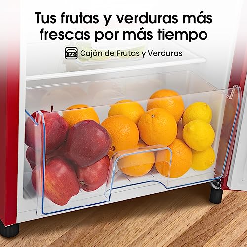 Reviews, Comentarios y Opiniones de Frigorífico Una Puerta Rojo Vintage Hisense RR220D4ARF DE Hisense