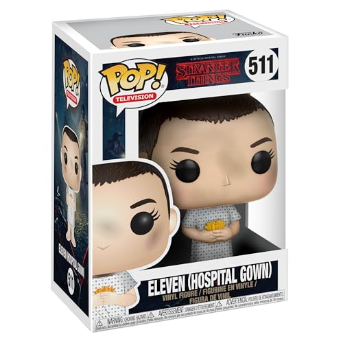 Top regalos para frikis y geeks Funko Pop! Television: Stranger Things - Eleven Hospital Gown - Once - Figura de Vinilo Coleccionable - Idea de Regalo- Mercancia Oficial - Juguetes para Niños y Adultos - TV Fans