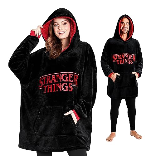 Top regalos para frikis y geeks Stranger Things Sudadera Oversize de Polar Hombre Mujer