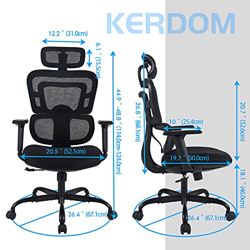 Cupones descuento en Silla de Oficina Ergonómica de Kerdom