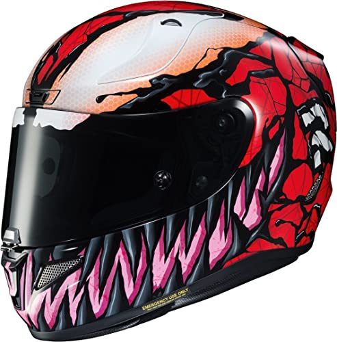 Top regalos para frikis y geeks HJC Helmets R-PHA-11 MARVEL CARNAGE RED/Negro, L (58/59)