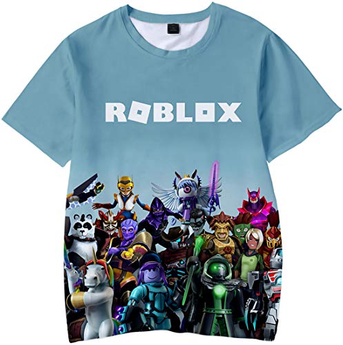 MINIDORA Roblox T-Shirt Niños Camiseta de Manga Corta 3D Imprimir de Juego 130,Estilo 1005 ofertas y reviews regalos para frikis y geeks