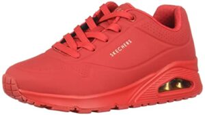 Catálogo online de zapatillas deportivas Skechers en rojo
