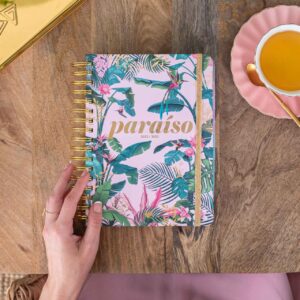 Imagen de la portada de la nueva agenda de la Vecina Rubia - PARAÍSO