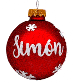 Bolas y adornos de navidad para árbol personalizados con nombre