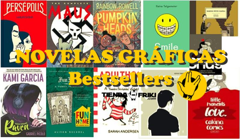 Las mejores y bestsellers en novelas gráficas en España