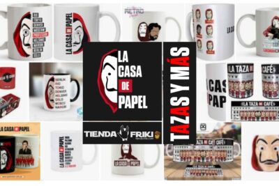 BOTELLAS TAZAS CASA DE PAPEL - Mayor surtido de tazas y botellas con diseños de La Casa de Papel ð´ 2024