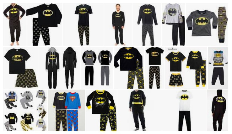 Tienda de pijamas y ropa de casa del héroe BATMAN de DC COMICS. Ofertas 2023