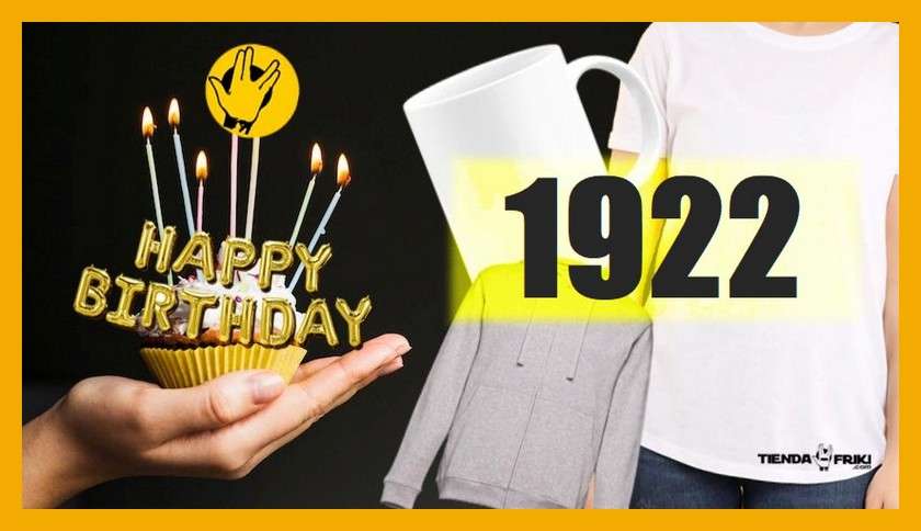Obsequios personales de cumpleaños para quienes nacieron en 1922 y tendrás 101 en el actual año
