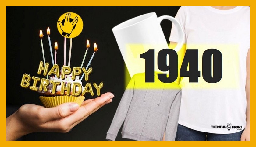 Artículos de regalo personales de cumpleaños para quienes nacieron en el año 1940 y tendrás 83 en este año
