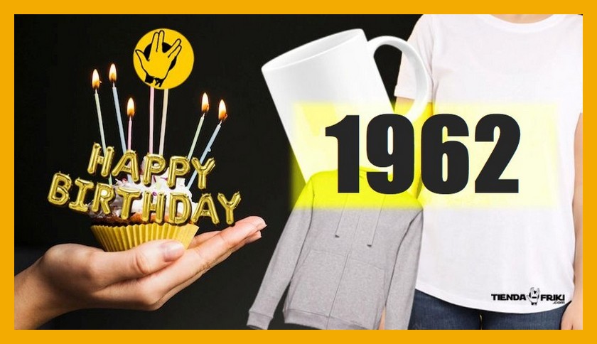 Productos de regalo originales de cumpleaños para personas nacidas en 1962 y cumplen 61 años en el actual año 2023