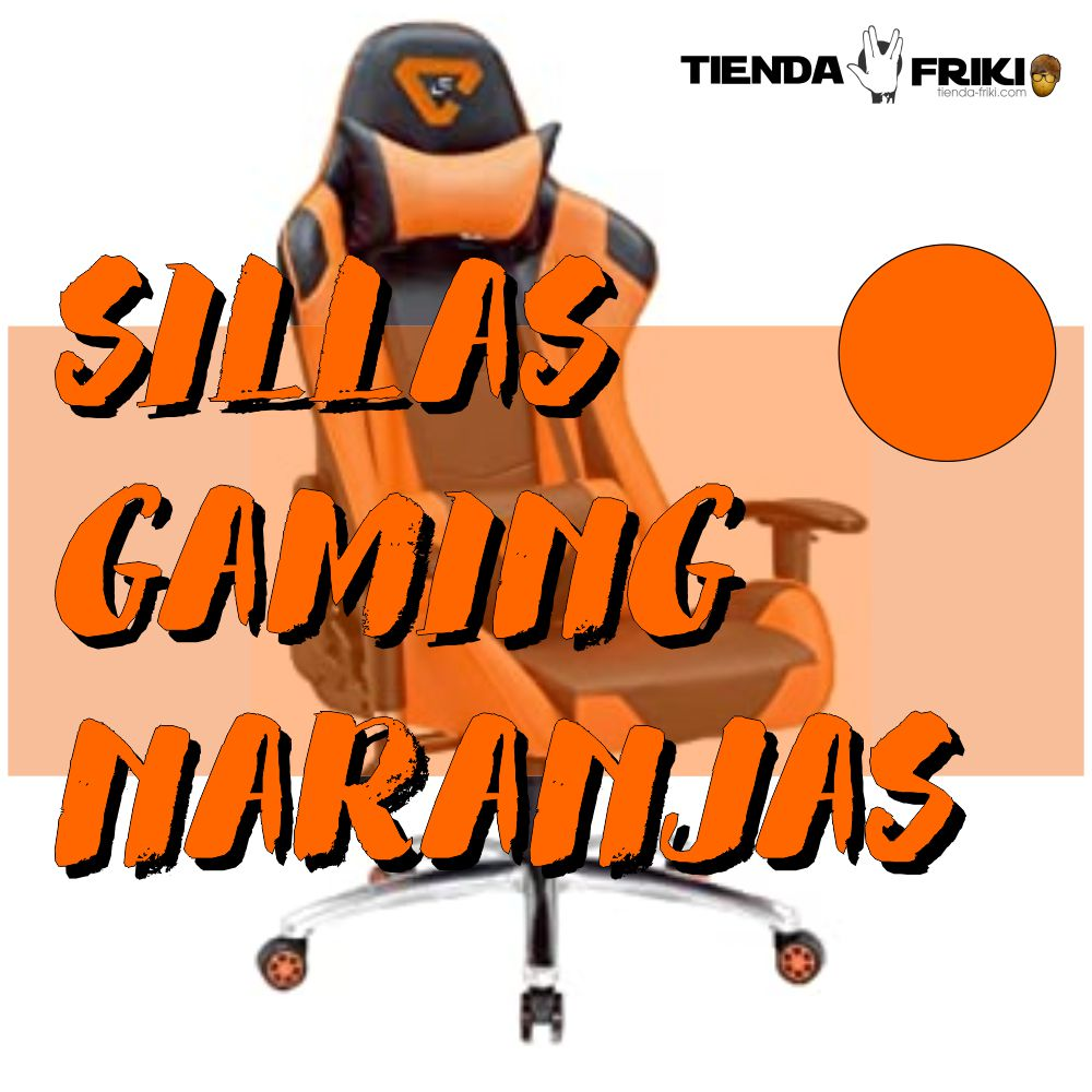 Comprar silla gaming online de color naranja en 2023