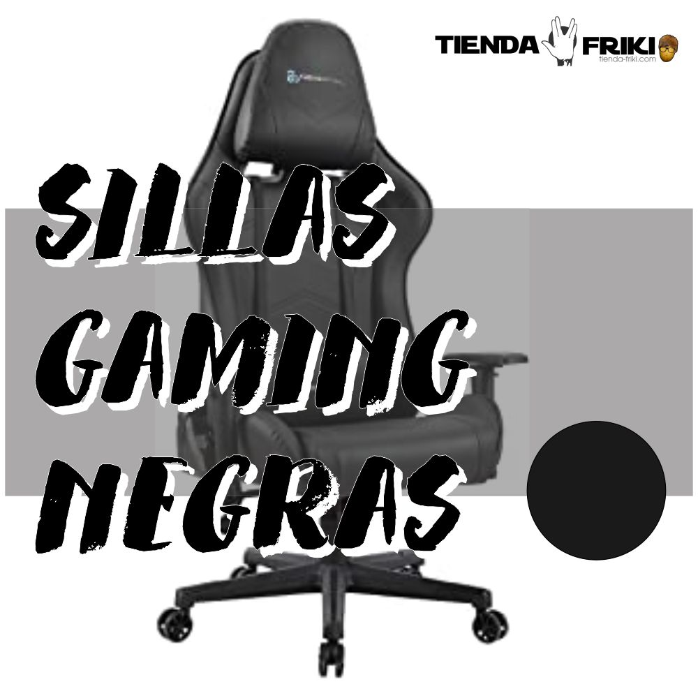 Comprar silla barata para gamers en color Negro. Ofertas 2023