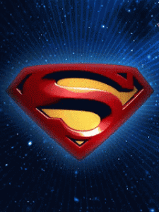 Superman Logo GIF - TIENDA-FRIKI.com