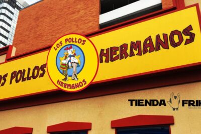 Regalos originales de LOS POLLOS HERMANOS, la franquicia ficticia de Breaking Bad